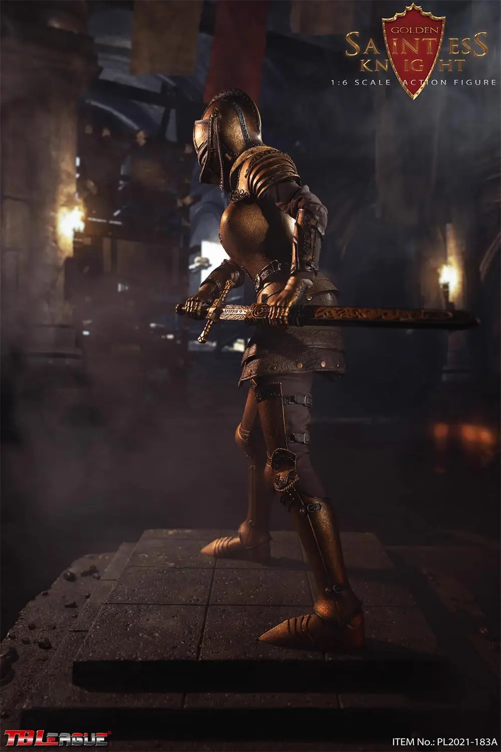 1/6 تبليغ PL2021-183 سانت فارس النسخة الذهبية مجموعة كاملة المنقولة عمل الشكل هدية لمحبي تحصيل #2