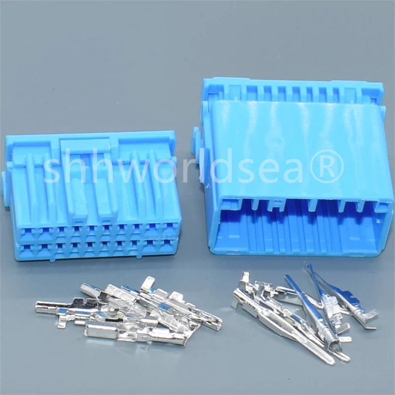 

1 комплект, 20-контактный незапечатанный автомобильный аудиоразъем для Honda Fit Buick MX5-A-20P-C MX5-A-20S-C, жгут проводов автоматического CD-плеера