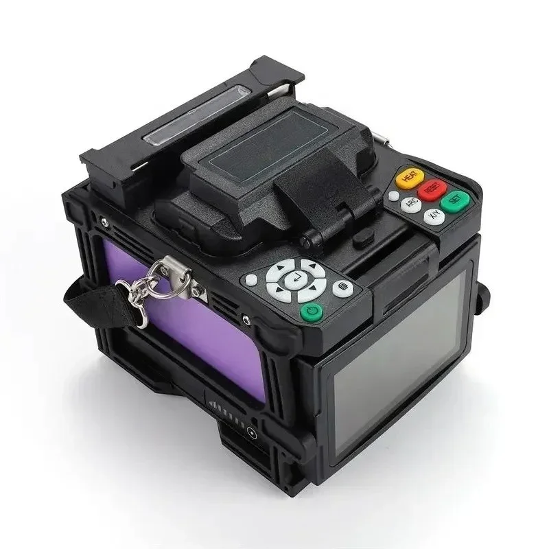 Factory price splice machine 4 motor Clad to Clad touch screen auto splice machine fusion splicer
