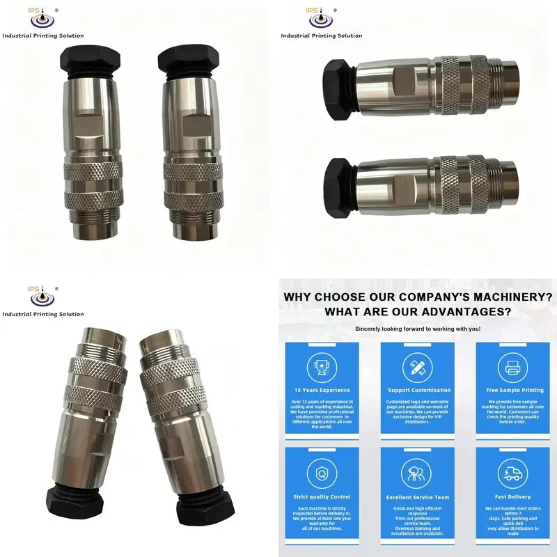 HCY 500-0036-581 Compatible Continuous Inkjet Printer Connector Din 4 Cond ( Encoder ) for CIJ Printer
