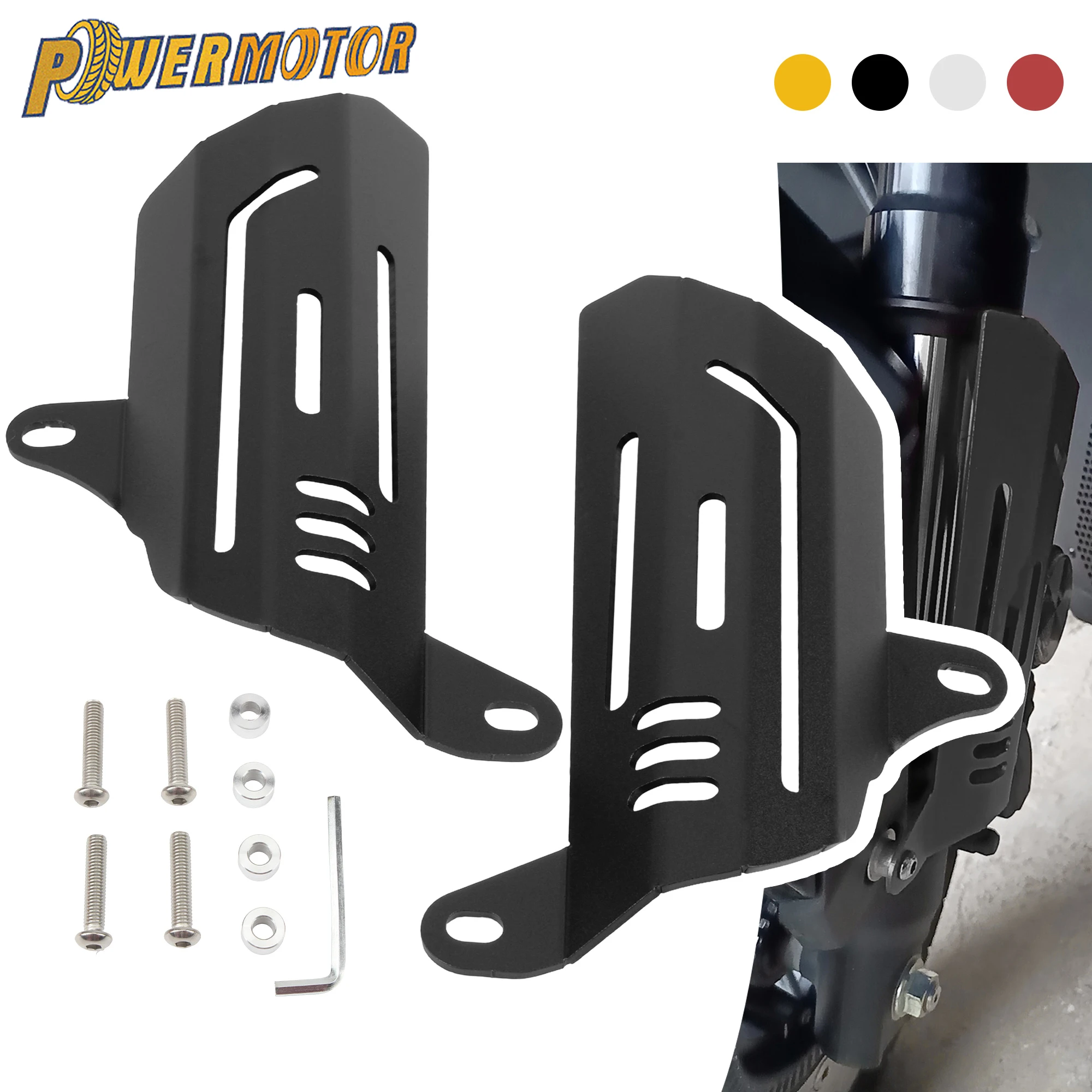 

For HONDA ADV350 ADV 350 2022 to 2025 Motorcycle Front Fork Guards Shock Absorber Protection Cover Supermoto Scooter Modified