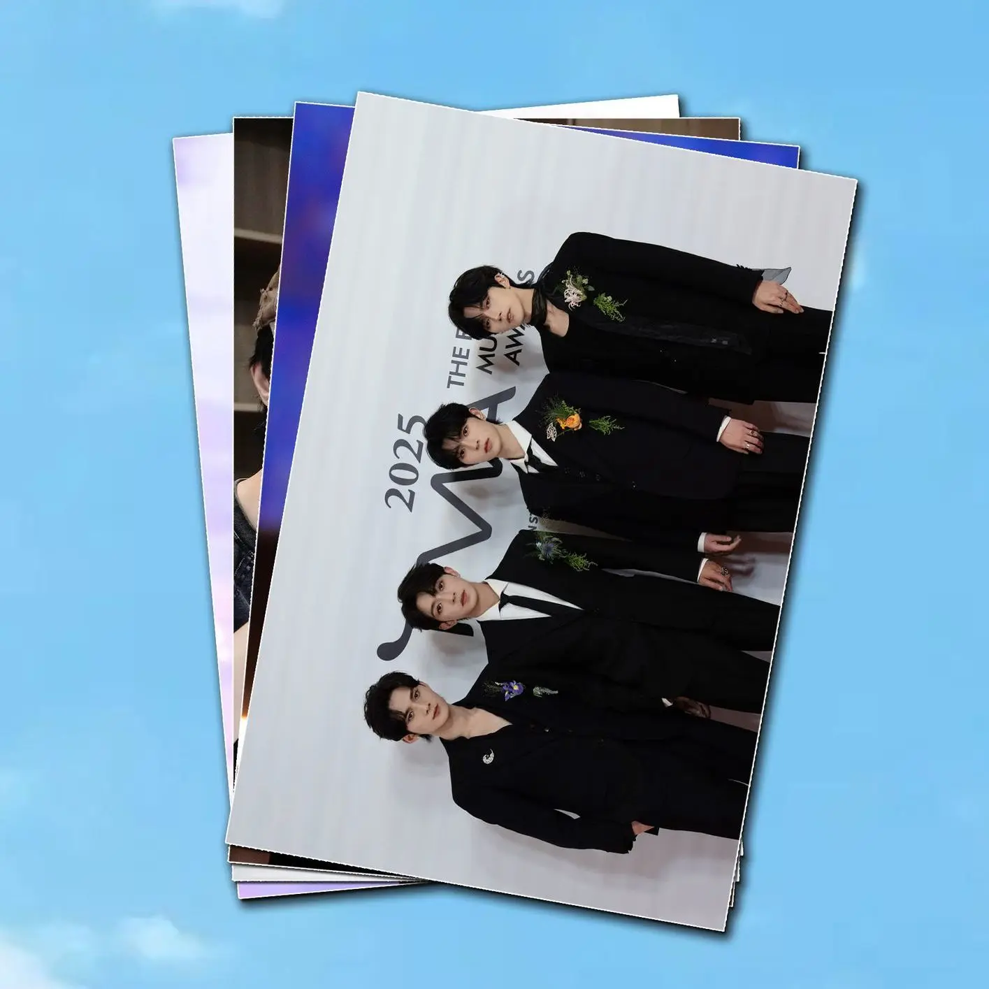 ABO Desire4 Huang Xing Qiu Dingjie Jiang Heng Li Peien Photobook Artbook صور كتاب ملصق شارة بدبوس Photocard ملصق مجموعة #6