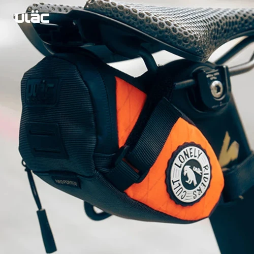 ULAC-bolsa impermeable para SILLÍN de bicicleta, paquete de almacenamiento para herramientas de reparación de bicicleta de carretera y montaña, multicolor, 0,6/1/1 L