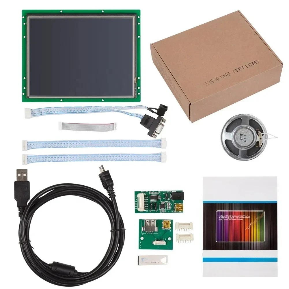 Nuovo display da 7 pollici con sistema di controllo elettrico e controller driver per distributori automatici