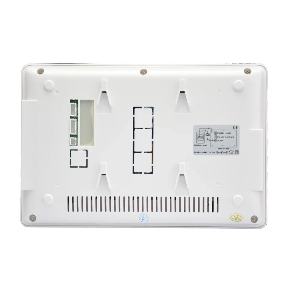 1 Set Home Use 1 To 1 Wire Video Door Phone Intercom System For Visitor 7 Inch Color Screen RFID Card Unlock Door Bell