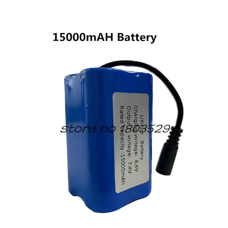 V020 T188 T888 2011-5 V18 D16 V900 V700 D18 Smart Remote Control RC Fishing Bait Boat Spare Parts 7.4V 12800MAH 15000MAH Battery