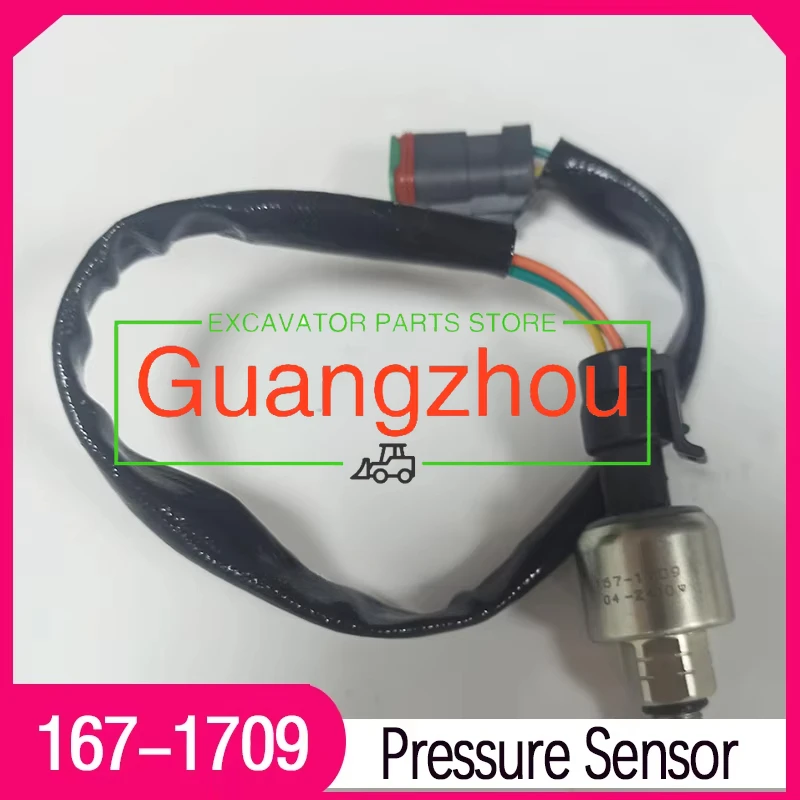 

for Caterpillar Engine 3116 3126 3408E 3412E Wheel Tractor 631D 631E 631G 633E Oil Pressure Sensor 167-1709 1671709 Engine Parts