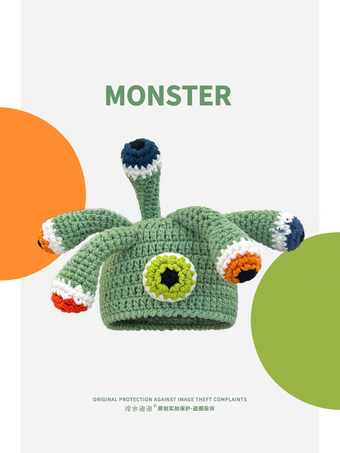 

Handmade Beanie Hat Millennium Women Kawaii Y2K Tentacle octopus pullove Knitted Cap Winter Female Men Long ear Fashion Cold Hat