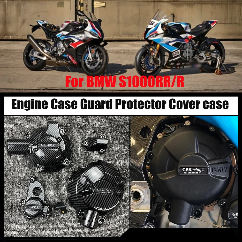 

S1000RR 2024 Motorcycle accessories Engine Case Guard Protector Cover case For BMW S1000RR/R 2019 2020 2021 2022 2023
