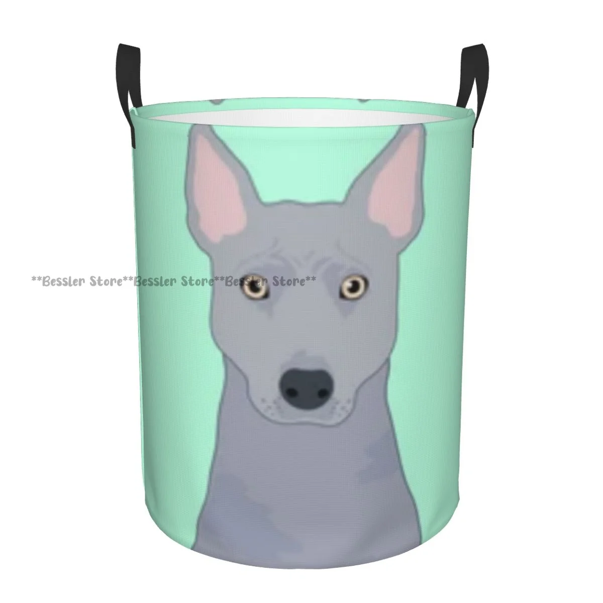 Foldable Laundry Basket for Dirty Clothes Thai Ridgeback Dog Storage Hamper Kids and Baby Home Organizer