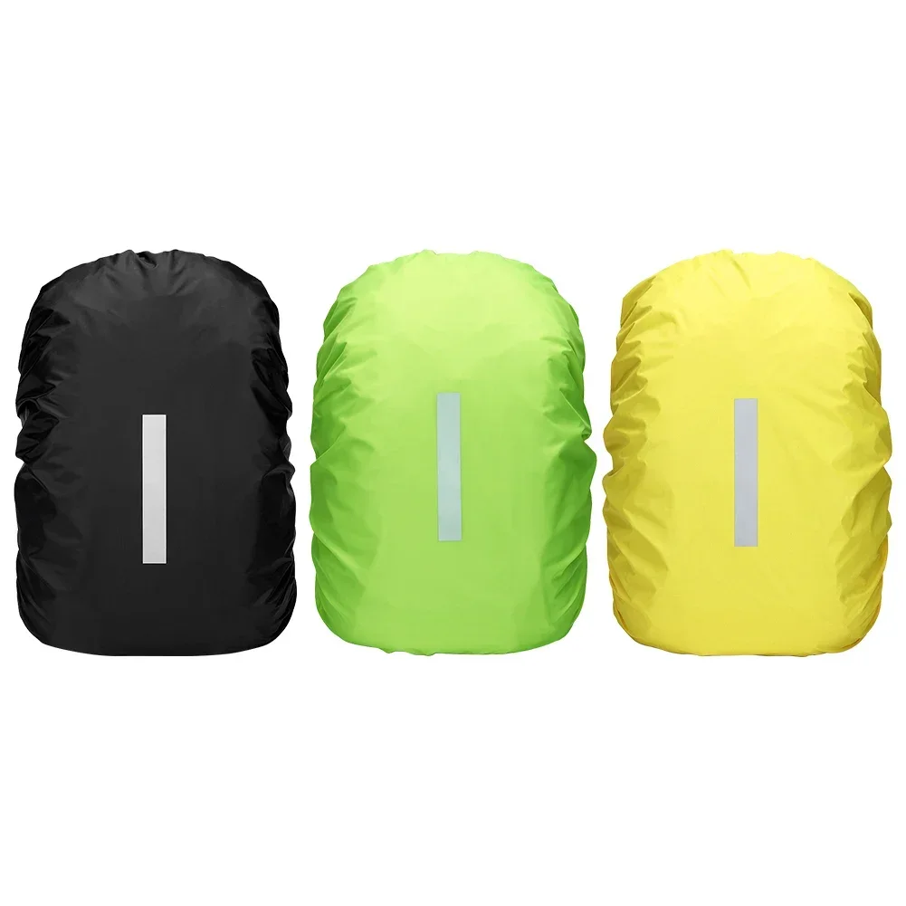 AliExpress NONE Reflective Waterproof Backpack Rain Cover Outdoor Sport Night Cycling Safety Light Rain Cover Case Bag Outdoor Camping Hiking