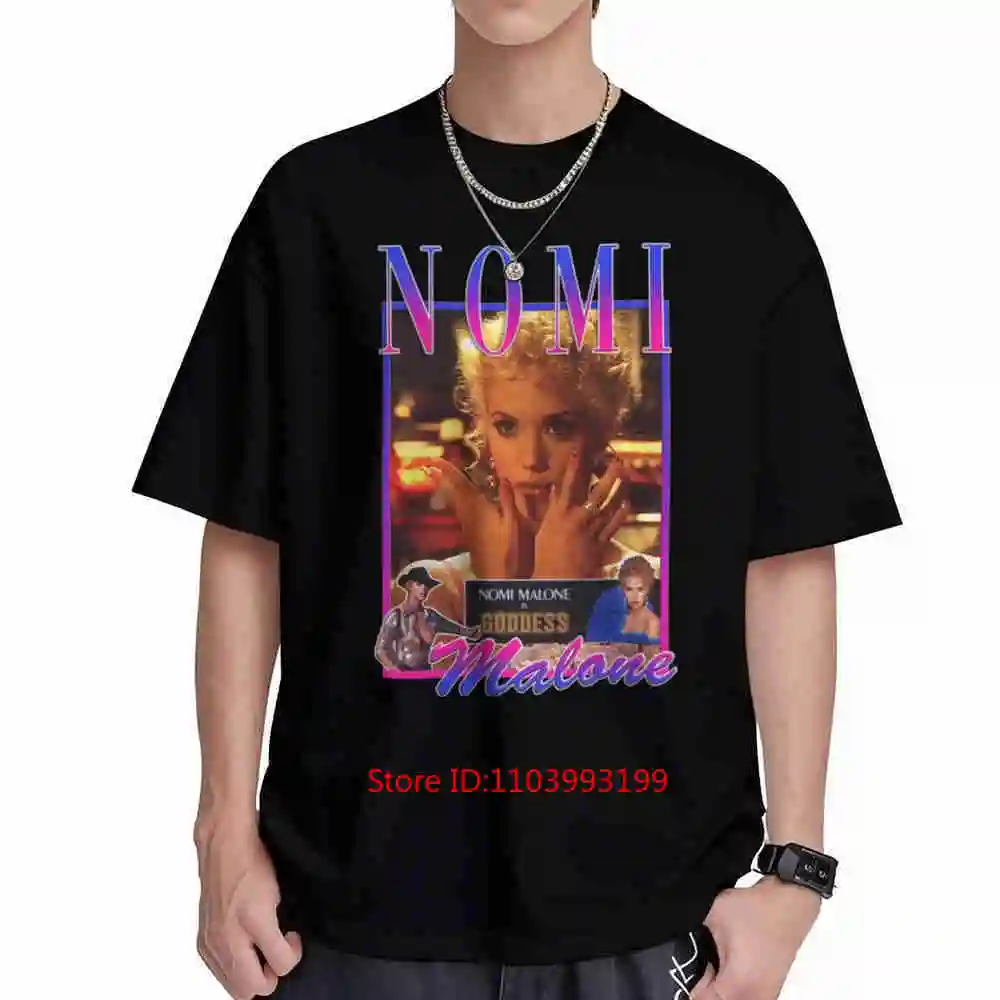 Nomi Malone Showgirls Tribute Short Sleeve Tee 100% Cotton T-Shirt