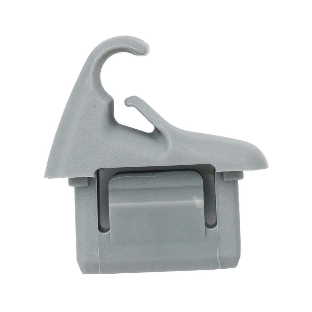 2Pcs Sun Visor Holder Clip Grey MR654343 For Mitsubishi Lancer Outlander Sport ASX Car Gray Sun Plate Clamp Holder Hook