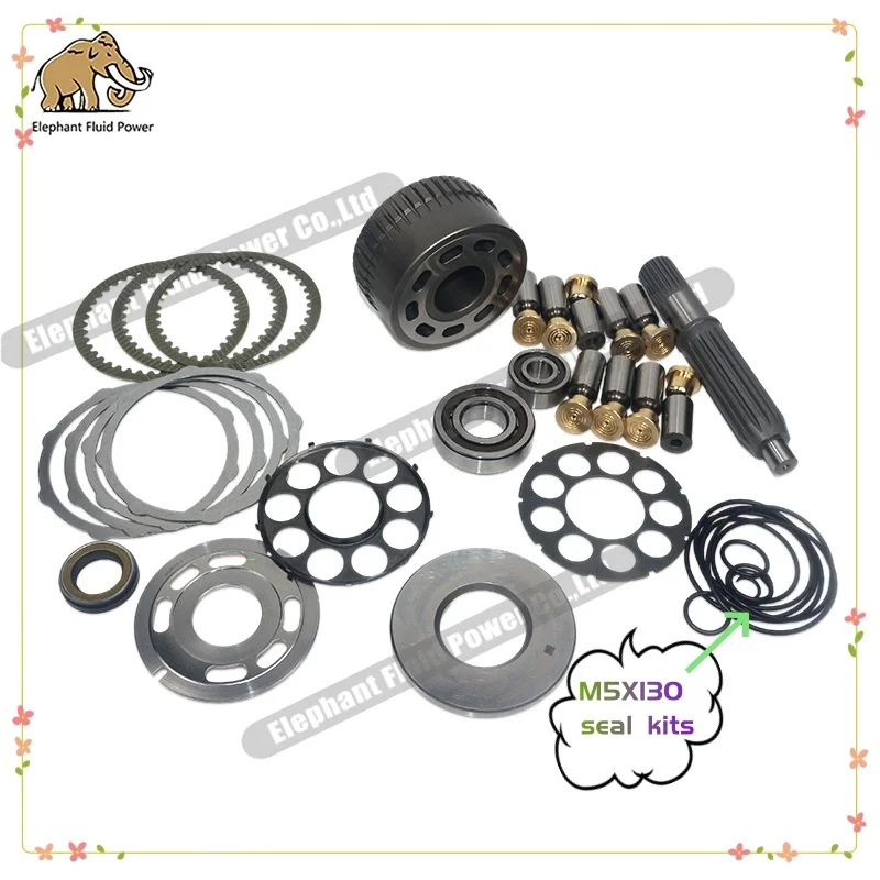 

В наличии детали гидравлического поршневого насоса для комплектов уплотнений M5X130