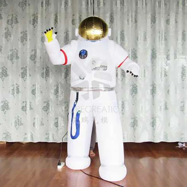 Carnival Decorative High-quality Custom Inflatable Cartoon Astronaut Model Giant Inflatable Spaceman with LED