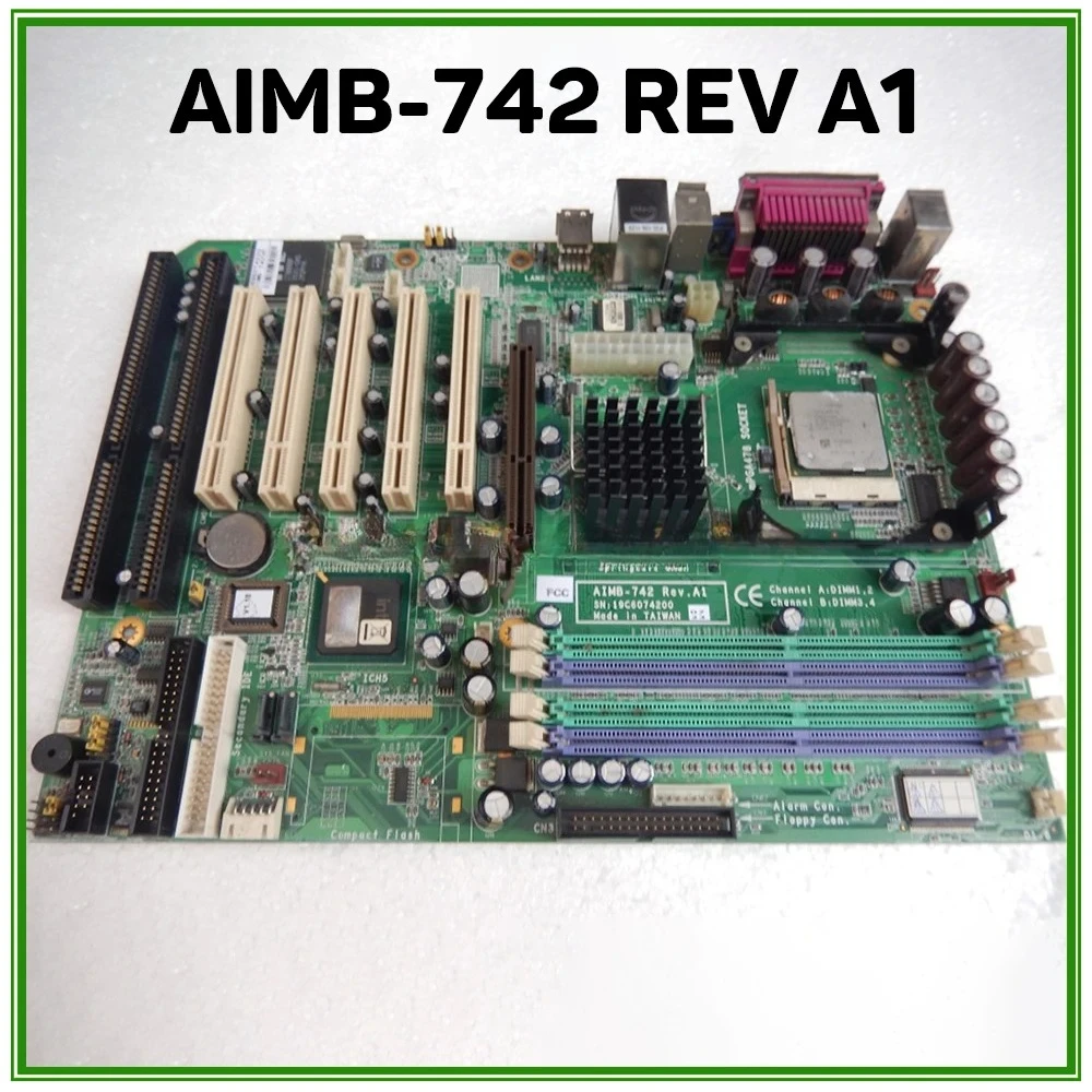 

Материнская плата промышленного контроллера для ADVANTECH AIMB-742 REV A1