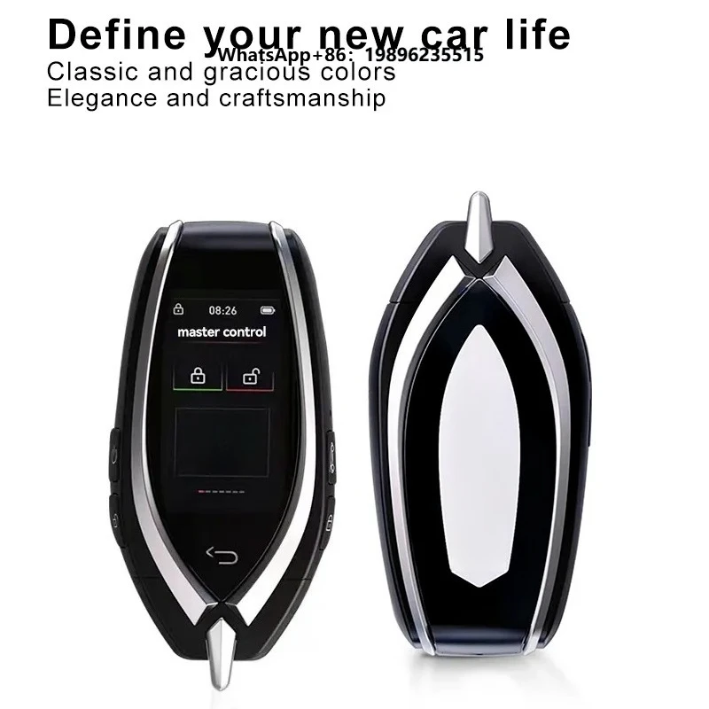 CF930 CF930FM Universal Style Smart Key LCD Screen Display Remote Key