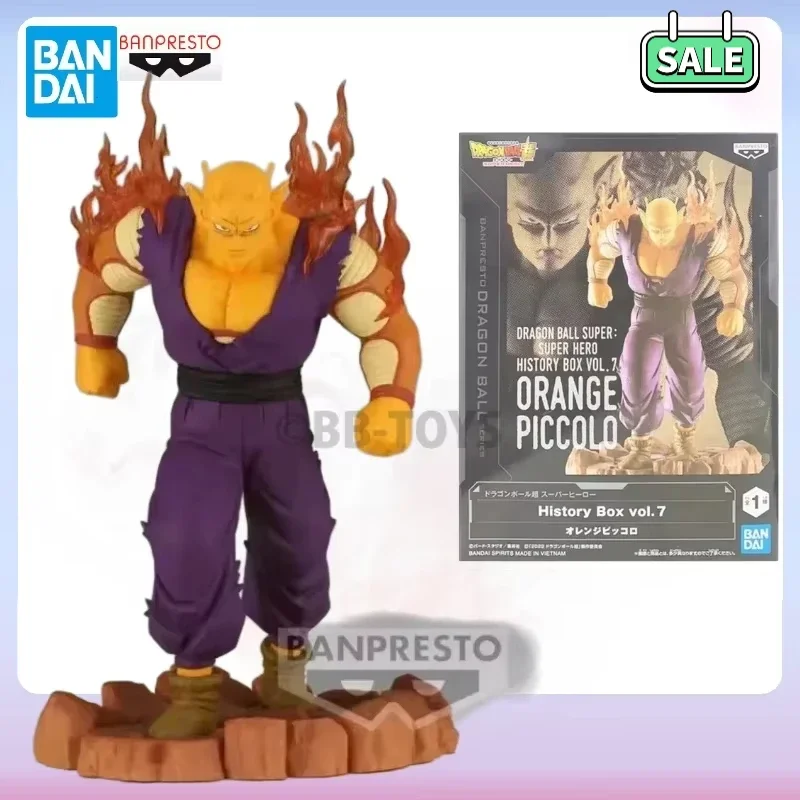 In Stock Bandai Original Banpresto Anime Dragon Ball Super Figure History Box Piccolo PVC  Action Model Collectible Toys BB