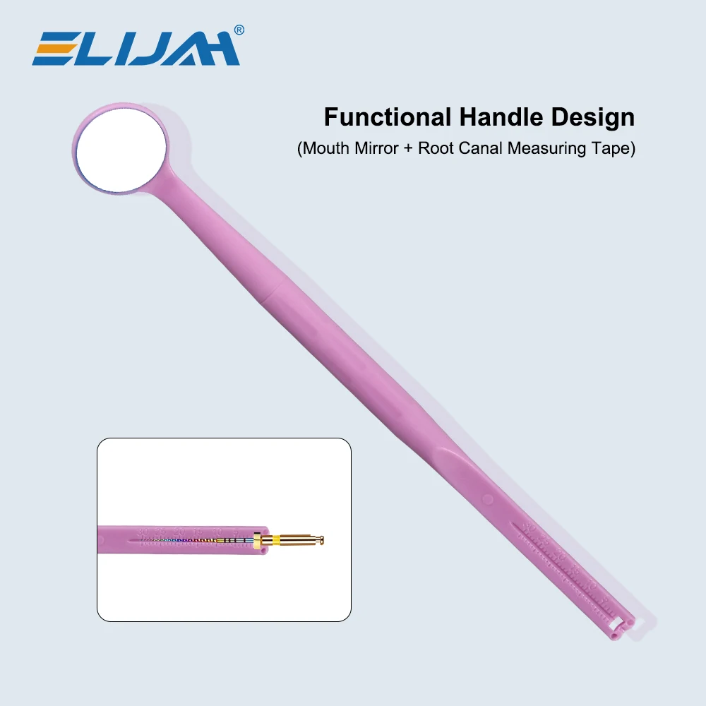 

SYJH Ultra Clear Dental Mouth Mirror 18/22mm 36 Optical Coatings 134℃ Autoclavable Functional Handle Dentistry Instrument