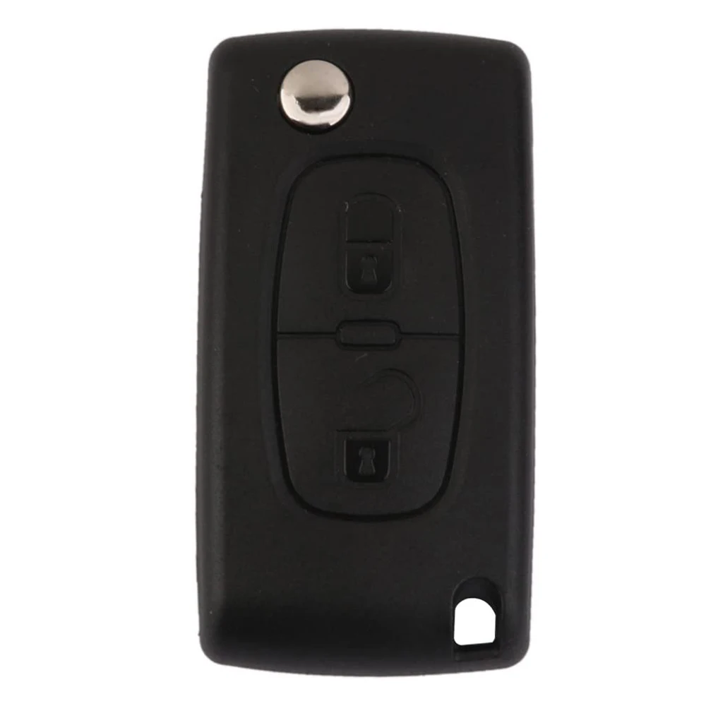 Remote Key Shell with 2 Buttons and Blade for Citroen C2 / C3 / C4 / C5 / C6