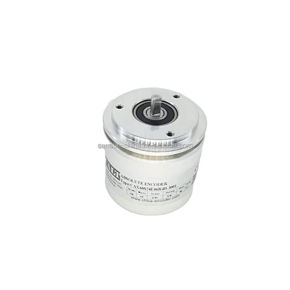 6mm shaft CALT CAX60S24E06R4B Synchro Flange Multi-turn Absolute Rotary Encoder for CNC machine