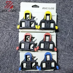 BUCKLOS Bike Pedal Cleat Set 0/2/6 Degree for SPD-SL for SH10 SH11 SH12 Lock Pedal Cleats Cover Road Bike Lock Pedal Bike Parts