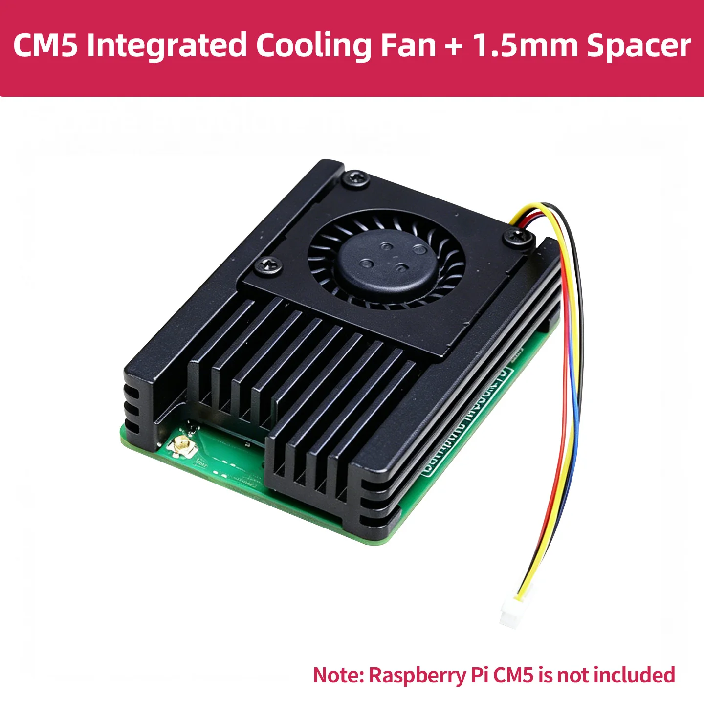 cooler-para-raspberry-pi-cm5-com-dissipador-de-calor-e-ventoinha-de-resfriamento-5v-com-velocidade-ajustavel-pwm-para-raspberry-pi-compute-module-5-io-board