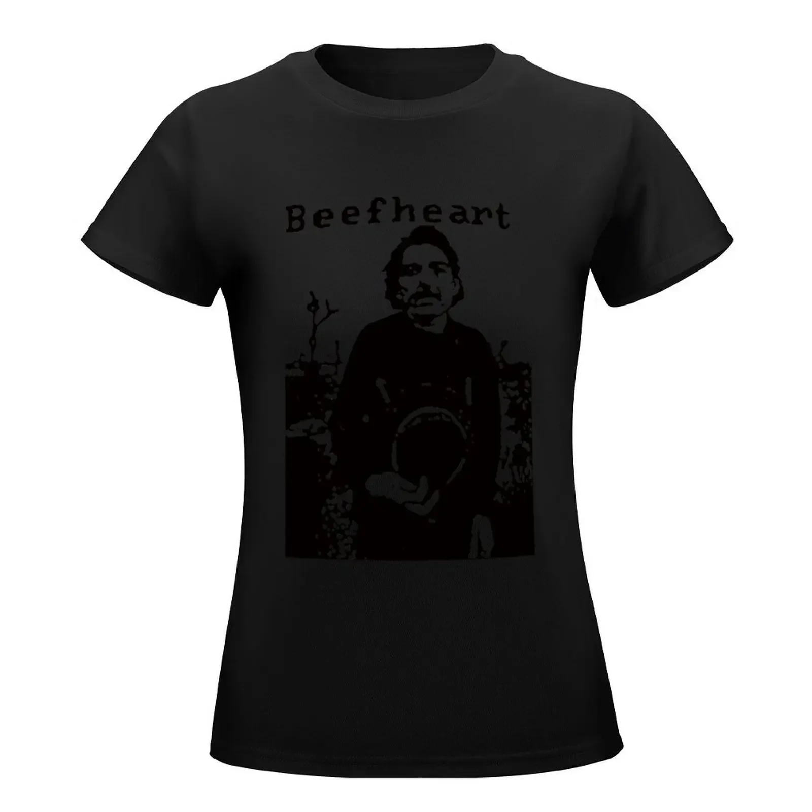 Retro Counter Culture Captain Beefheart Magic Band T-Shirt Female clothing female vintage clothes tshirts woman