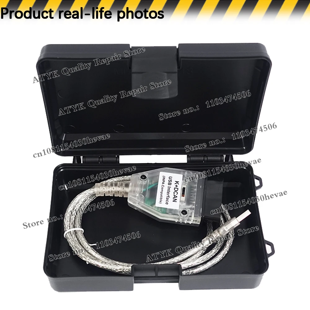 FOR B-MW K D CAN USB interface Switch OBD2 Scanner FTDI Chip IN-PA Diagnostic Pour Voiture kdcan Tuning Auto inspection tools