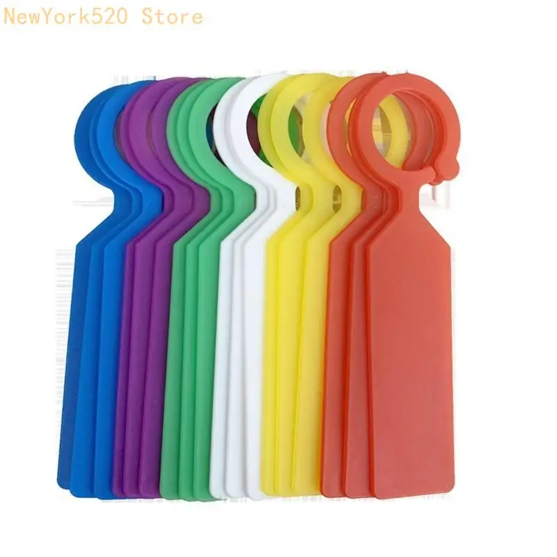 Waterproof Ring For Nursery Vegetable Flower Plant Labels, Seedlings, Orchids, Garden Floral Markers, Plastic Signboards N84C