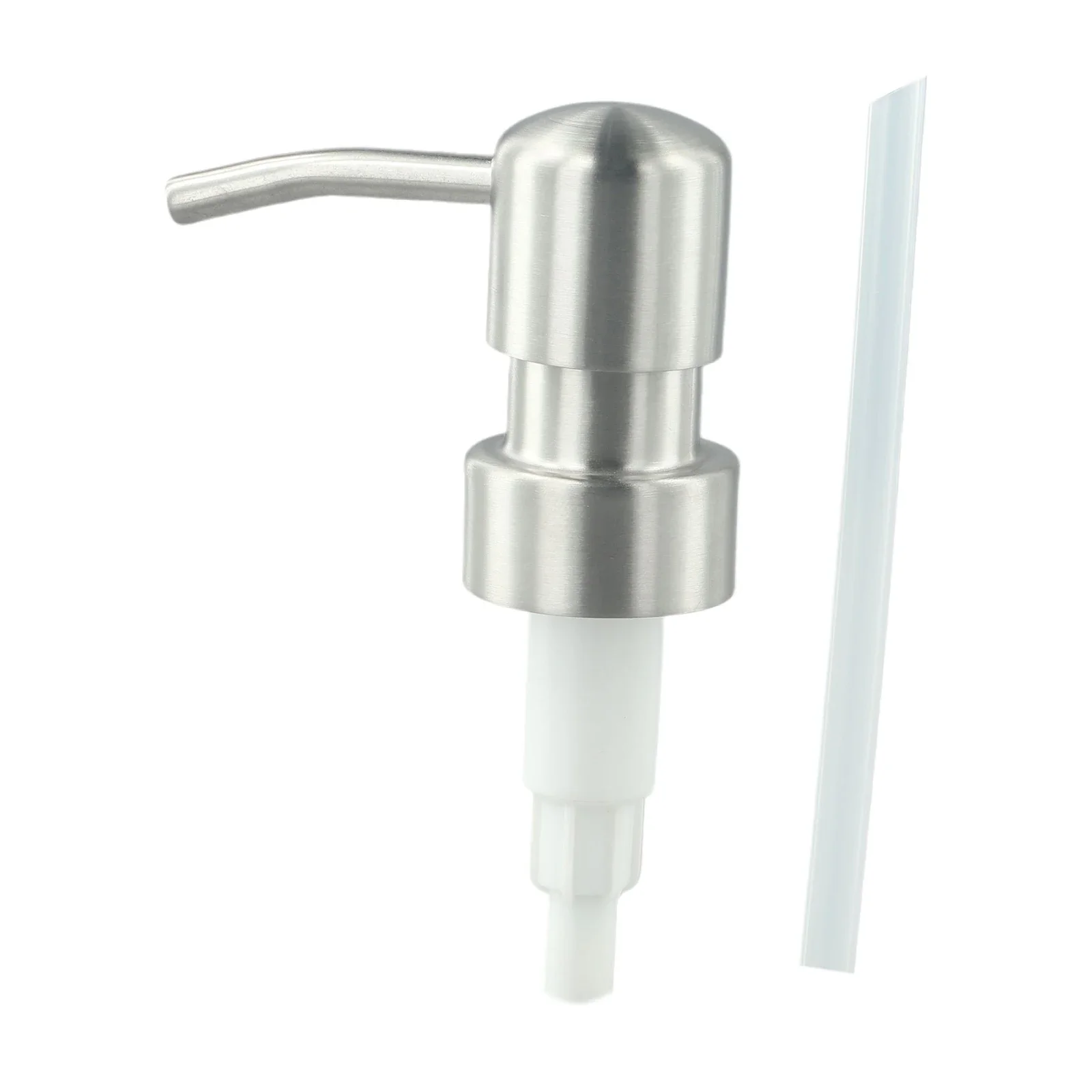 

Lotion Dispenser Pump Head Fitting Hootel Part Professional Push Type Replacement Stainless Steel Useful Adapter