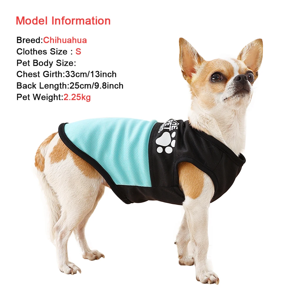 Chaleco de verano para perros, ropa transpirable para perros pequeños y medianos, camiseta para gatos, jersey cómodo y bonito para cachorros, chihuahua, pug, disfraz_voghion.com