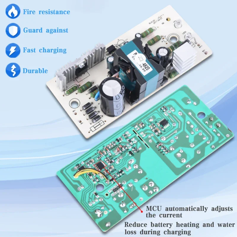 The new 29.4V 2A 3A 5A lithium battery charger is suitable for 24V 25.2V 25.9V7S series lithium battery chargers