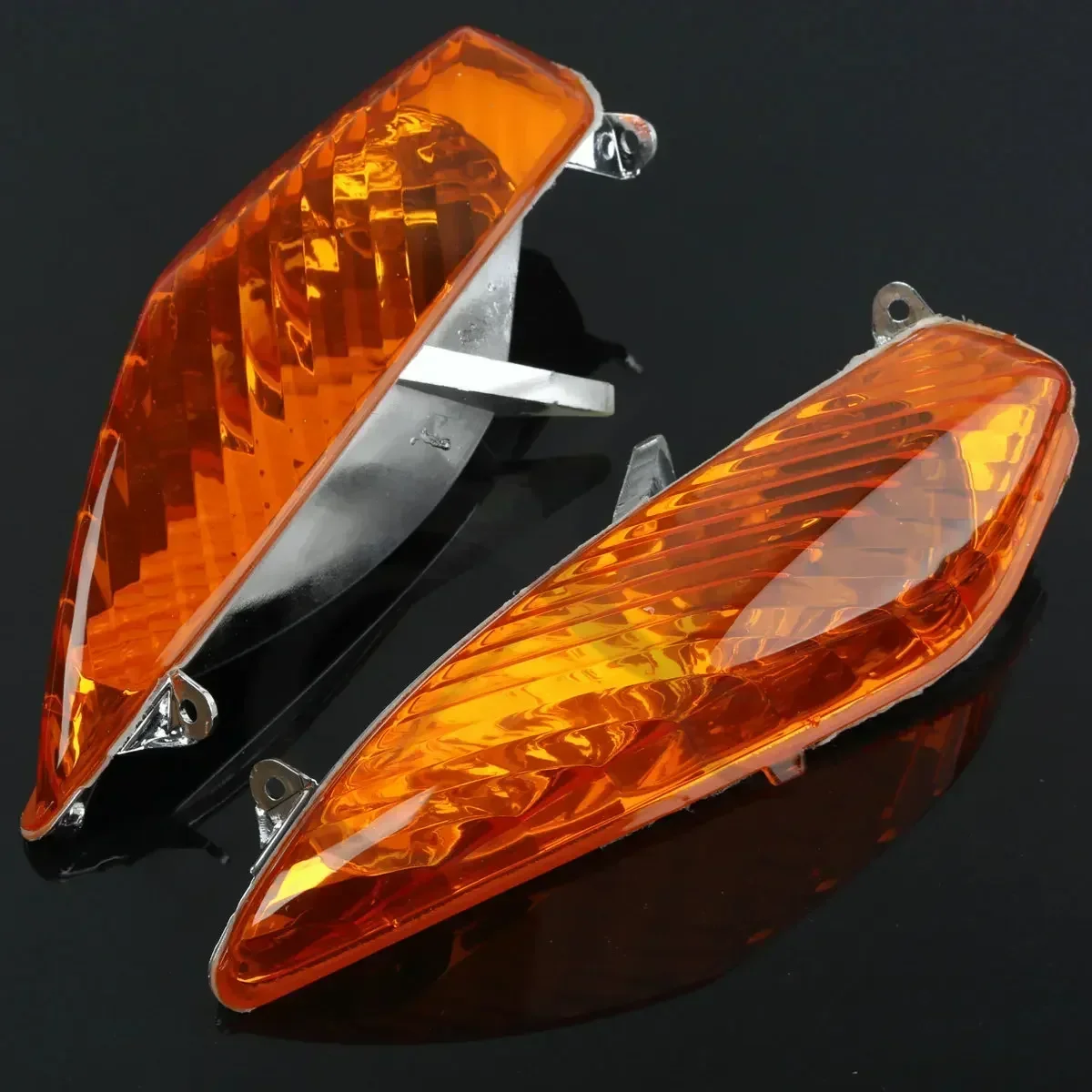 For BMW R1200RT 2005-2009 R900RT 2006-2011 2007 2008 2010 Orange Clear accesorios moto Turn Indicator Signal Lens Winker