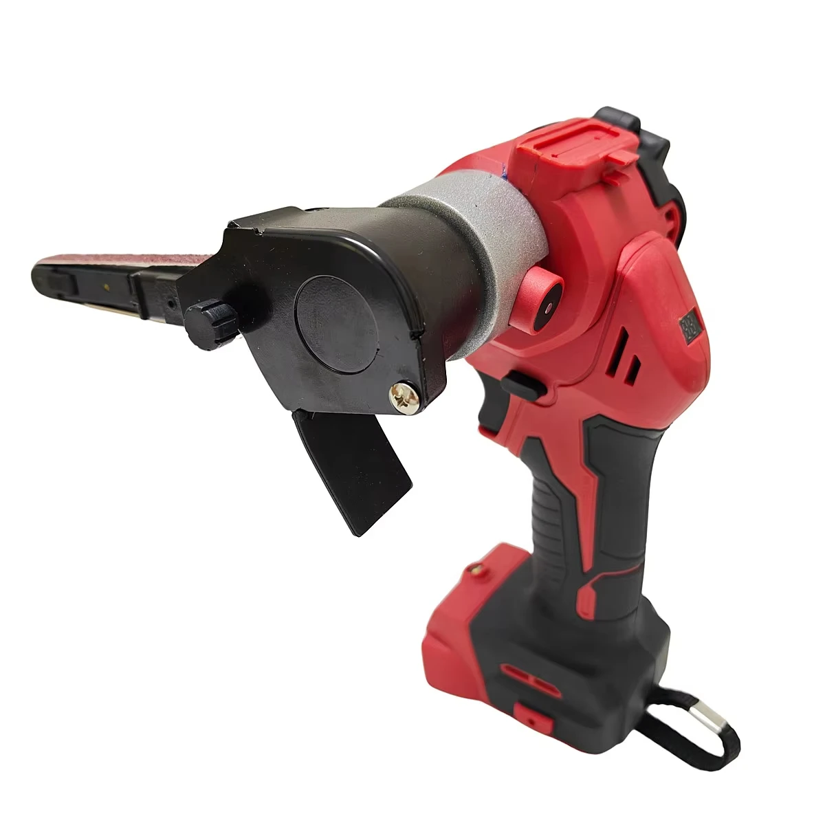 For Milwaukee 18V Battery Brushless Electric Belt Sander Mini Angle Grinder 180° Adjustable Powered Sanding Tool For Metal Wood