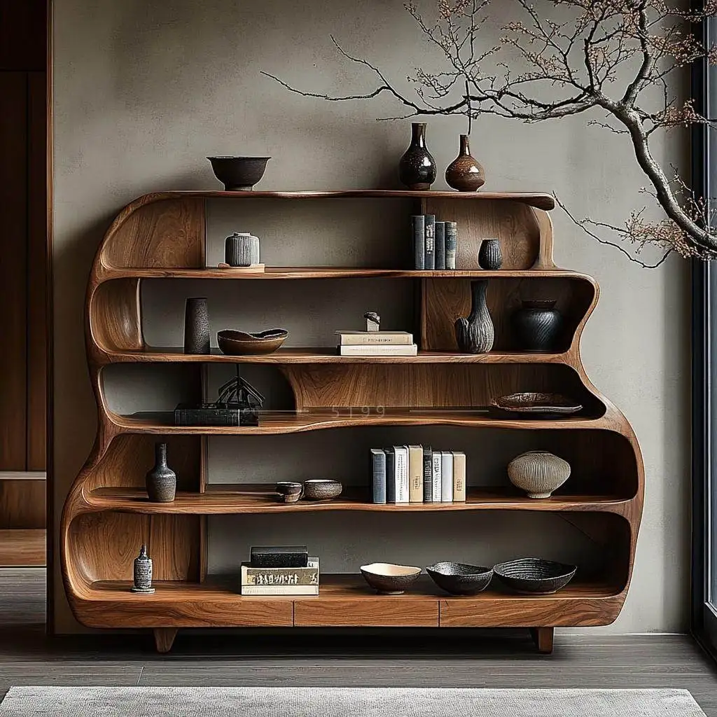 Pure logs, non-skinned characteristics, Bogu frames, solid wood high-end mortise and tenon