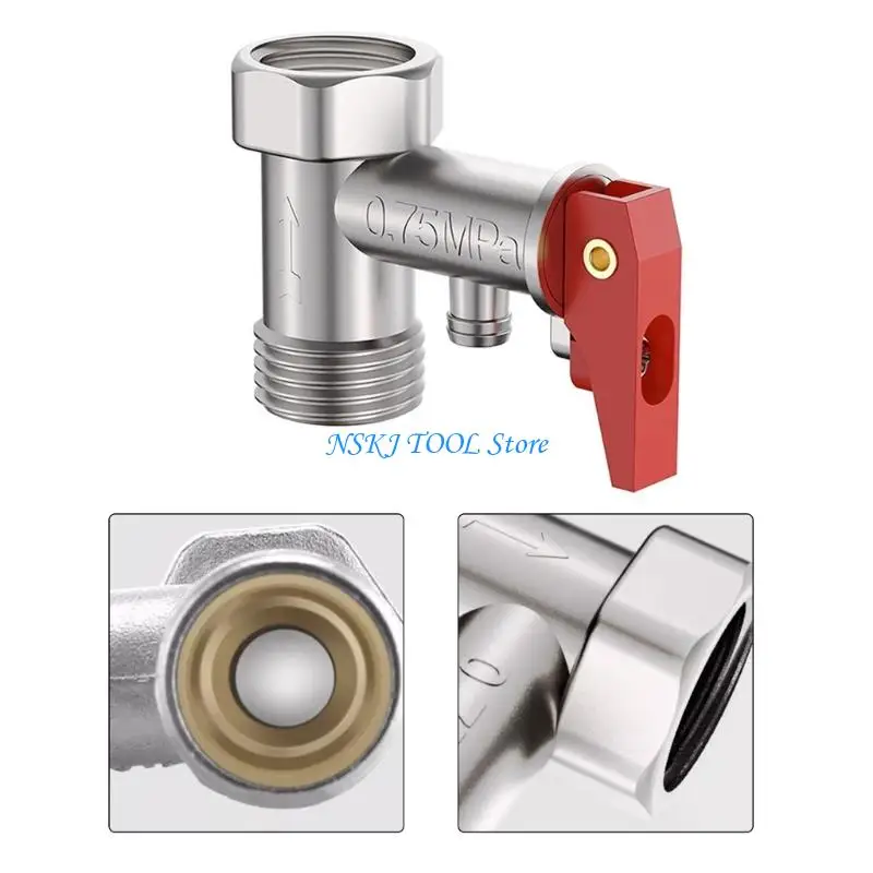 L8RC 1/2inch Electric Water Boiler Safety Valves Universals Pressure Relief Valves