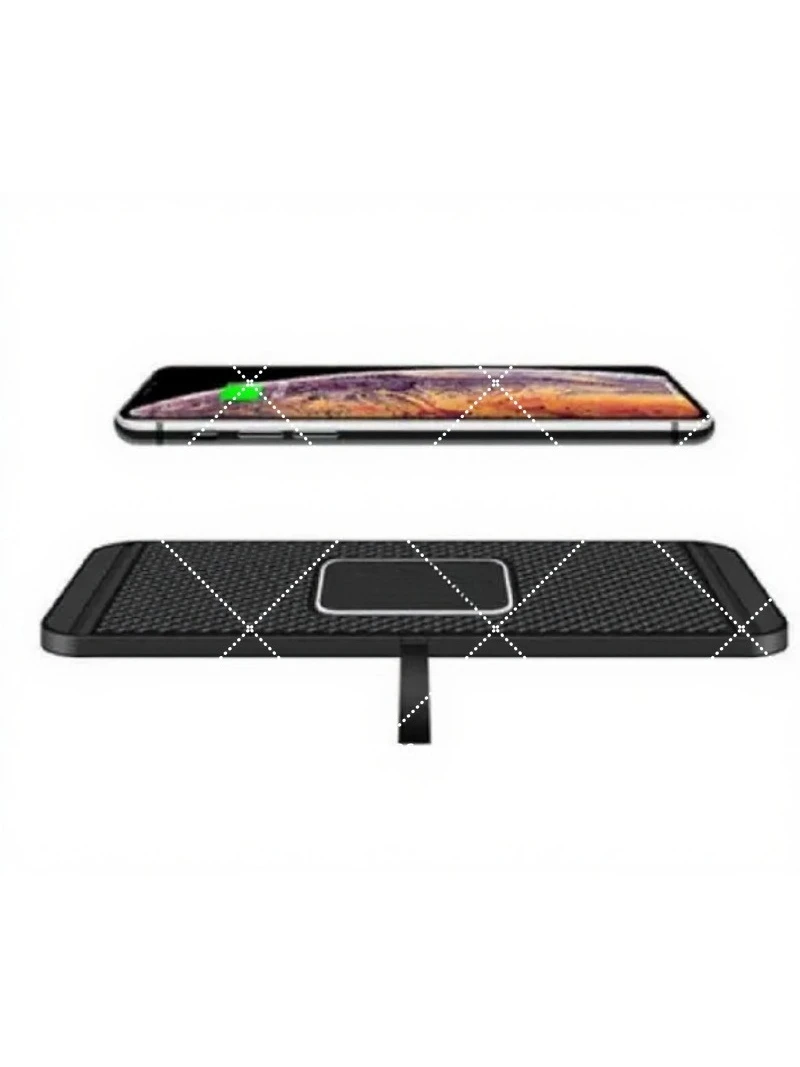 Wireless Charging Auto‑Clamp Car Phone Holder, Vehicle Interior Navigation Mount Bracket for SUV Interior Modification Parts
