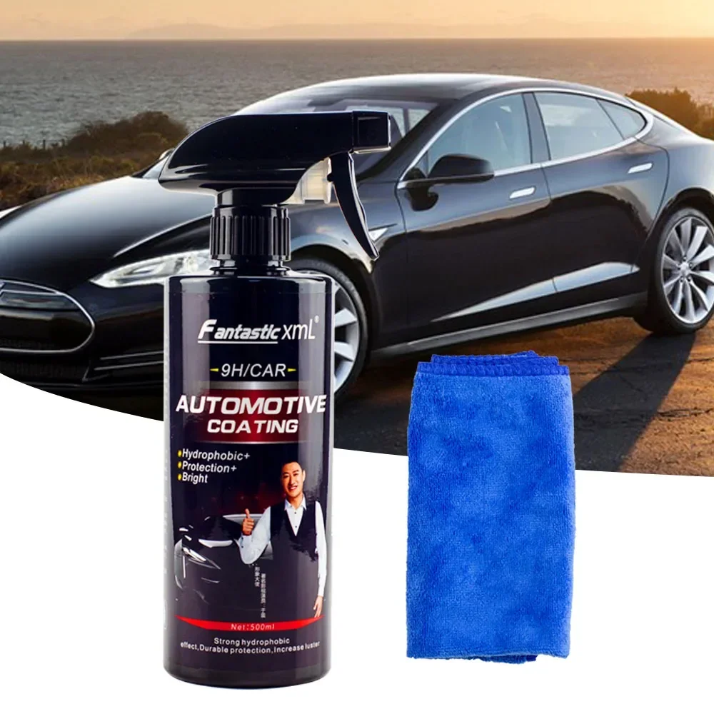 

Car 500ML 9H Hardness Car Detailing Ceramic Car Coating Products Ceramic Coating Nano Glass Plated Crystal