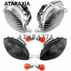 Motorccyele Front Turn Signal Light Lamp For Suzuki Hayabusa GSXR1300 1999-2007 Blinker Indicator Light GSX1300R 2003 2004 2005