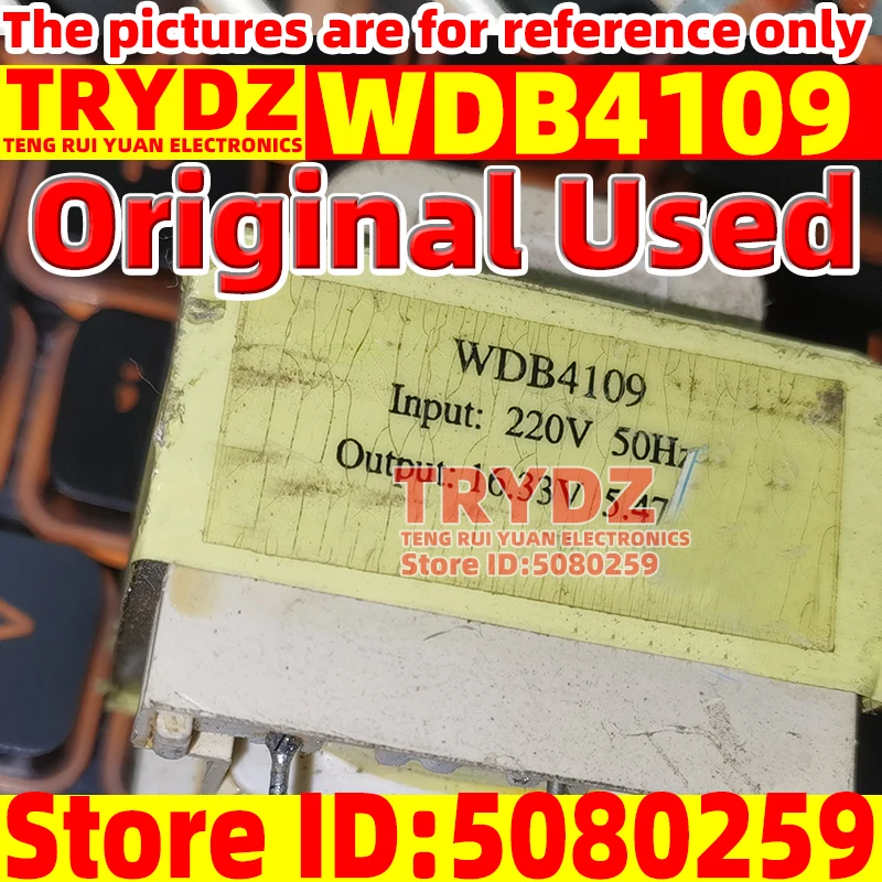 1 Buah Transformer Daya Papan Komputer Microwave Output WDB4109 16.33V/5.47V * 2 Disassembly