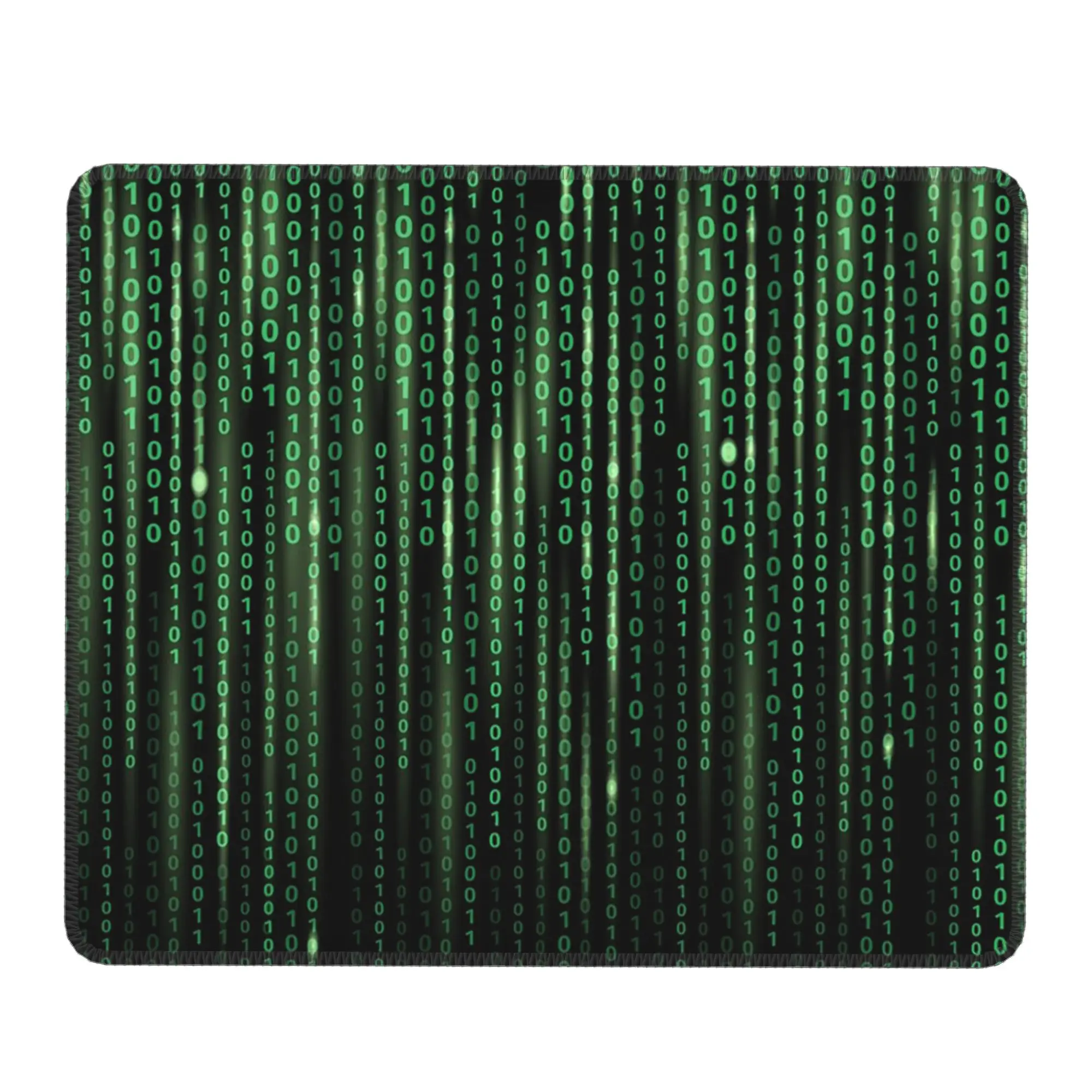 Gamer Rug Matrix Binary Code Mouse Pad Computer Keyboard Mouse Mat Gamer PC Laptop Desk Mat Office Accessories Table Mats