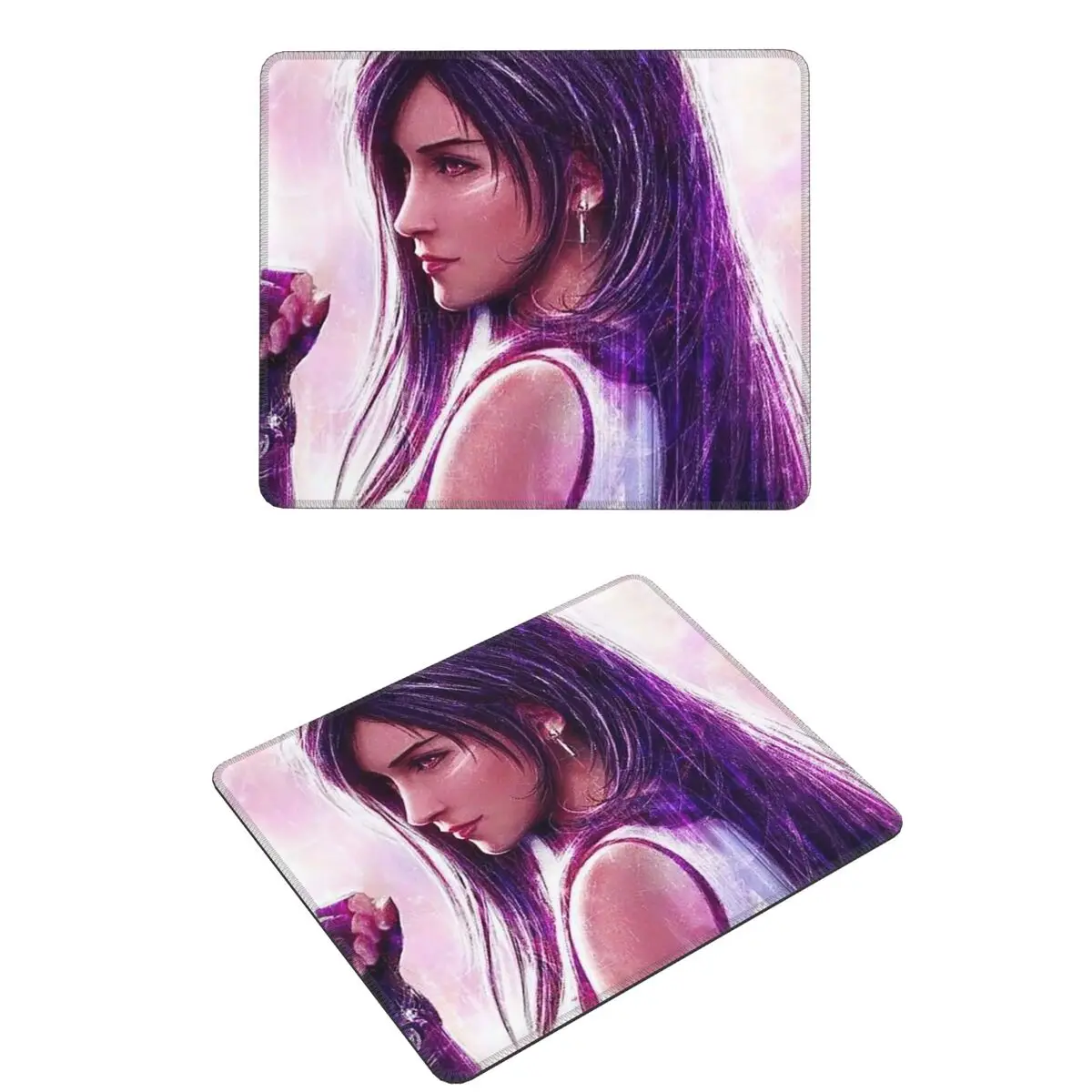 

Tifa Lockhart-Final Fantasy 7 Ff7Remake Ffvii Final Mouse Pad Computer Keyboard Mouse Mat Gamer Laptop Desk Mat Table Mats