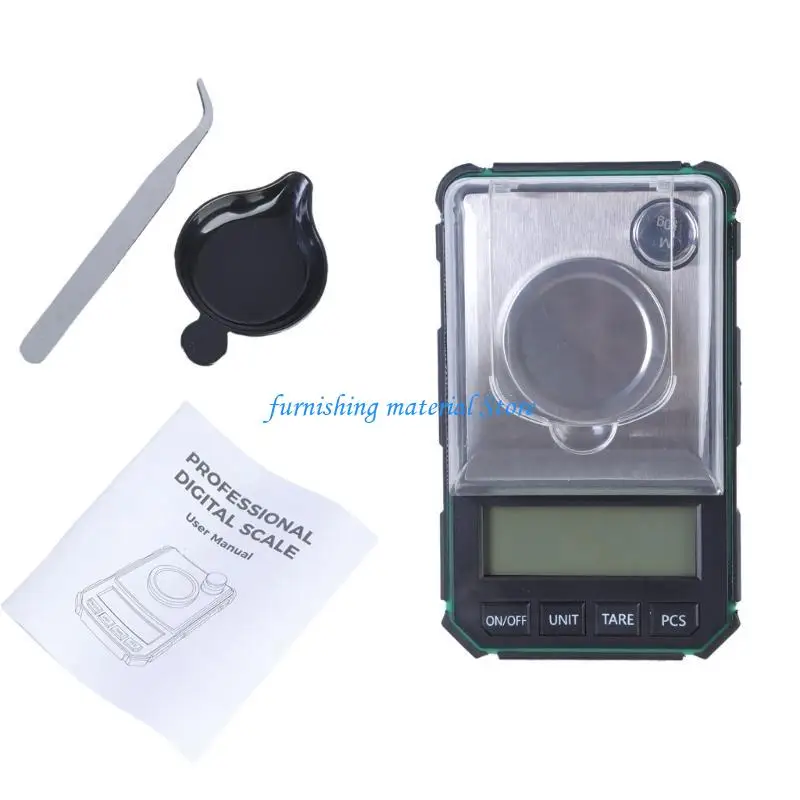 

Y5GD Mini Scale for Jewelry with Clear LCD Display & Dustproof Cover Easy Calibration