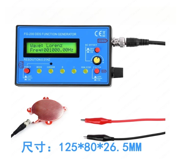 

FG-200 Function Signal Generator Frequency Signal Source Module 0.01Hz-500KHz DDS15 Waveforms