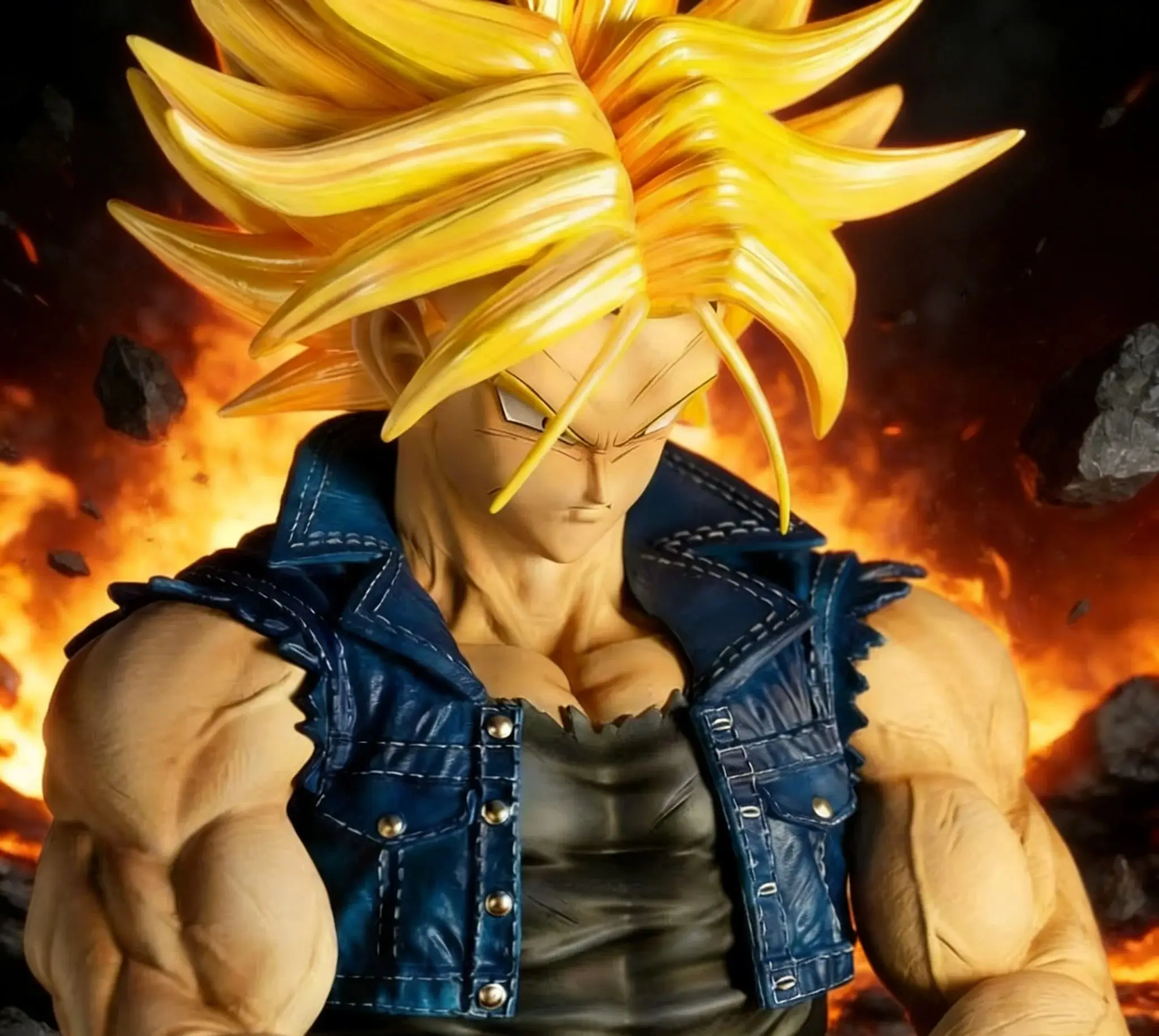 

Коллекционная фигурка Транка из Dragon Ball, премиум-класса, большая, модель GK