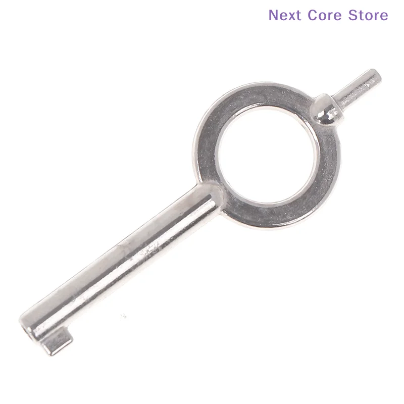 [NC]1 PCS American Style Universal Flat Key Blank Special Key Handcuff Lock Key Zinc Alloy Keychain[NC]