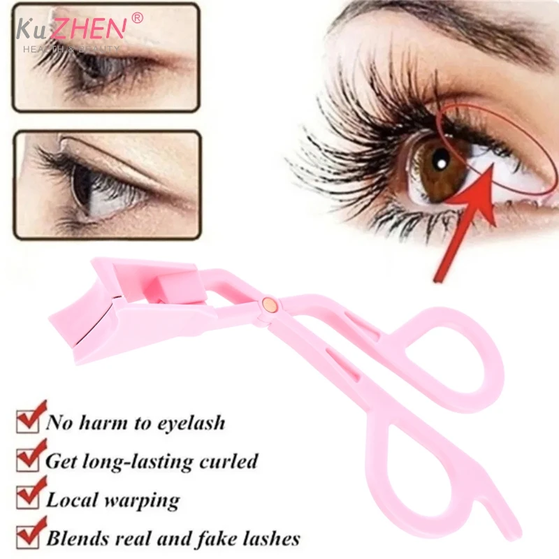 Metal Magnetic Eyelashes Tweezer Magnetic False Eyelash Curler Magnet Eyelashes Fake Lashes Clip Clamp Makeup Tools Accessories