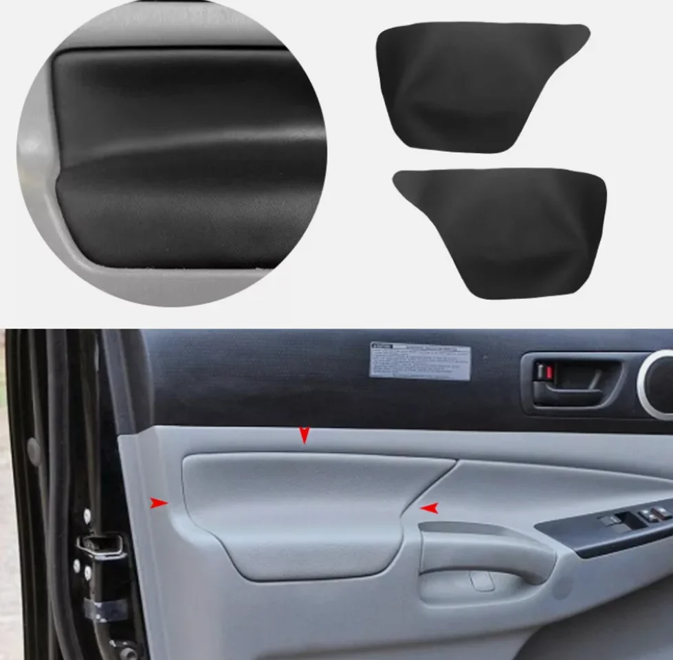

Interior Microfiber Leather Door Armrest Panel Cover For Toyota Tacoma 2005-2015 2006 2007 2008 2009 2010 2011 2012 2013 2014