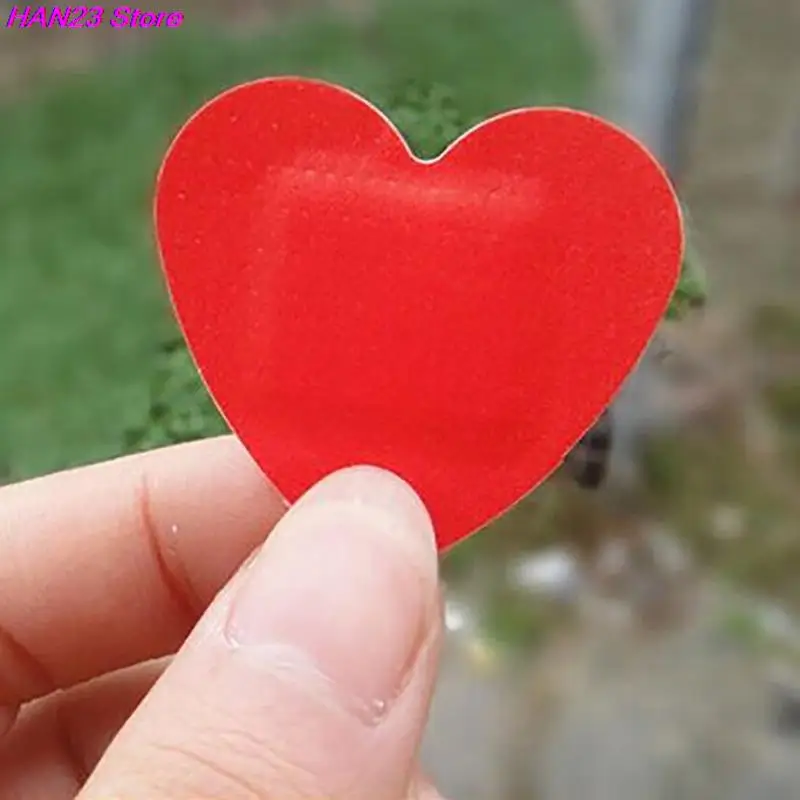 10Pcs Red Pad Hydrocolloid Dressing Heart Shaped Bandage Heart-shaped Self-adhesive Wound Patches First Aid Gauze